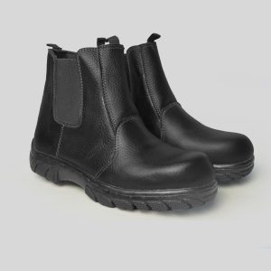 Sepatu safety boots elastic1